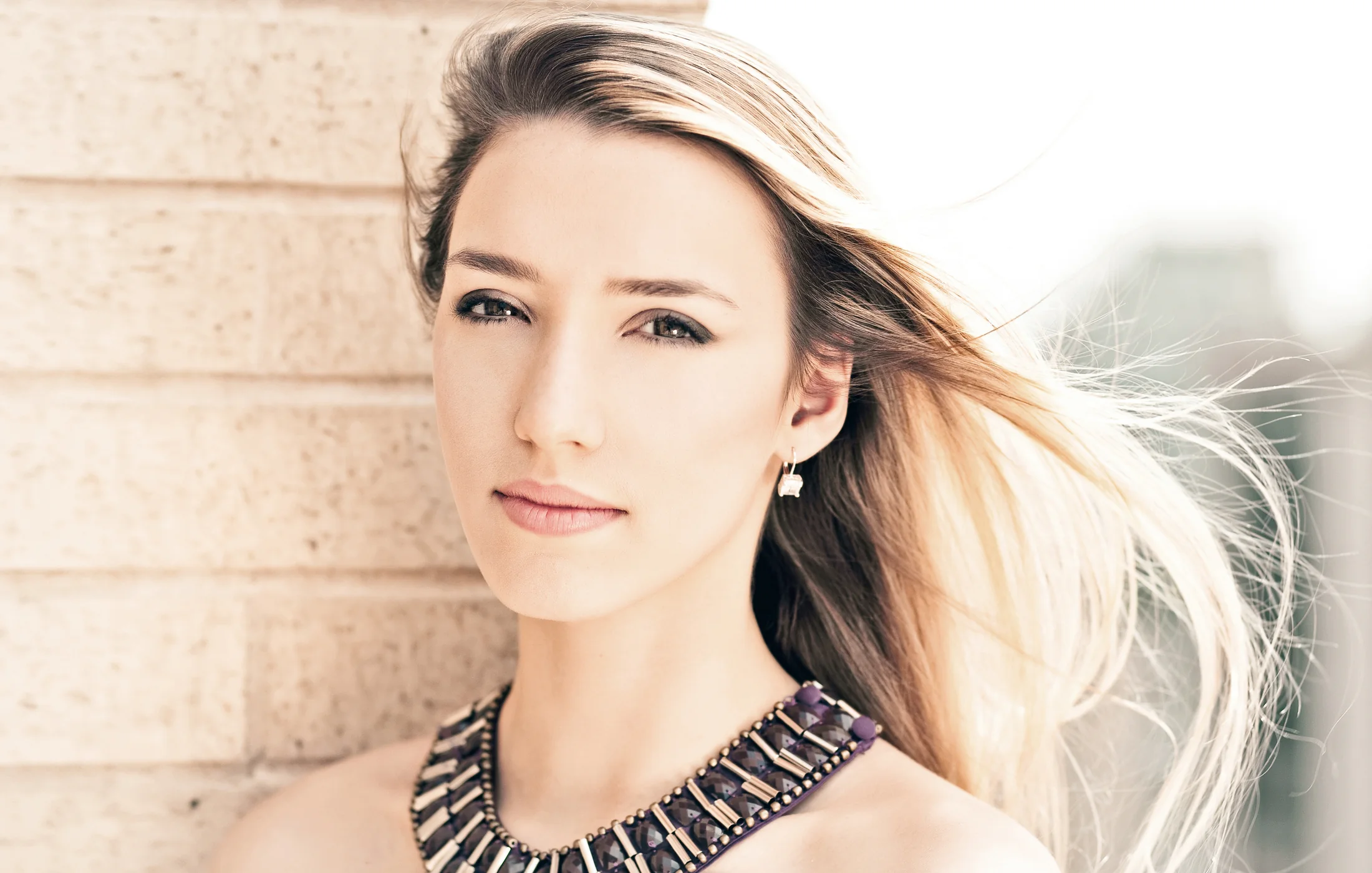 Opera singer Alexandra August